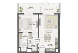 1 bedroom apartment